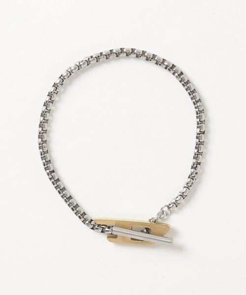 DIESEL（ディーゼル） ブレスレット UNI シルバー メンズ : ZOZOTOWN