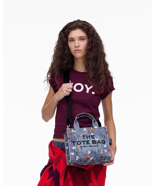 Olivia様ザ トロンプルイユ トリンケット キャンバス トート バッグ MARC JACOBS（マーク・ジェイコブス） ショルダーバッグ バッグ TROMPE