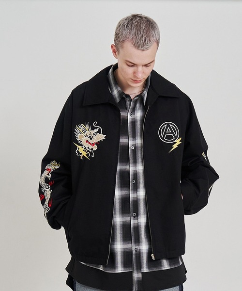 t*u様 ヒスミニ 刺繍アウター SeeSew ブルゾン アウター 「UNISEX」ORIENTAL EMBROIDERY JACKET