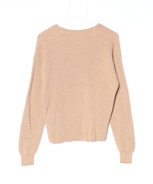 BATONER（バトナー） 長袖ニット 2 ベージュ レディース : ZOZOTOWN