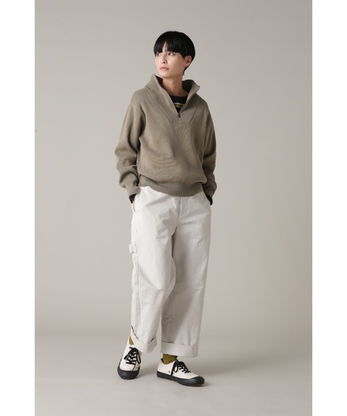 「MHL.」 ペインターパンツ 0 グレー レディース_画像3