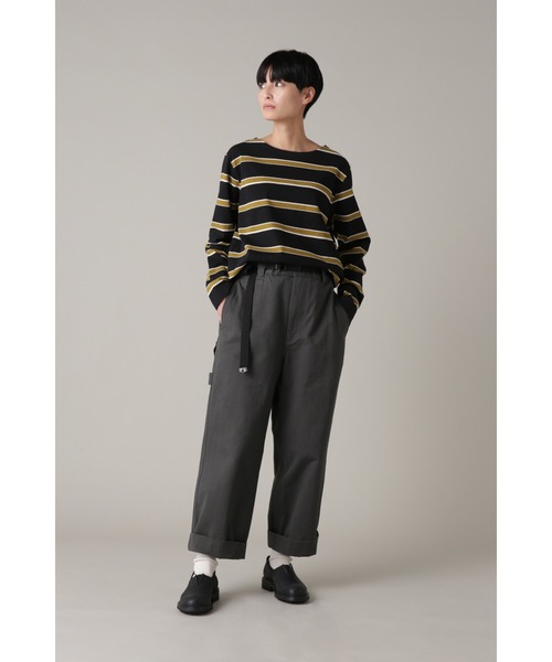 「MHL.」 ペインターパンツ 0 グレー レディース_画像9