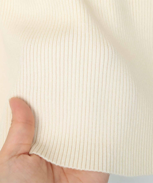 「miette」 長袖ニット FREE ブラック レディース_画像3