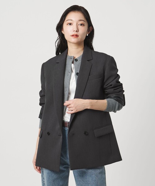 MARW UNITED ARROWS ダークグレー テーラードジャケット MARW UNITED ARROWS（マルゥ ユナイテッドアローズ） テーラード