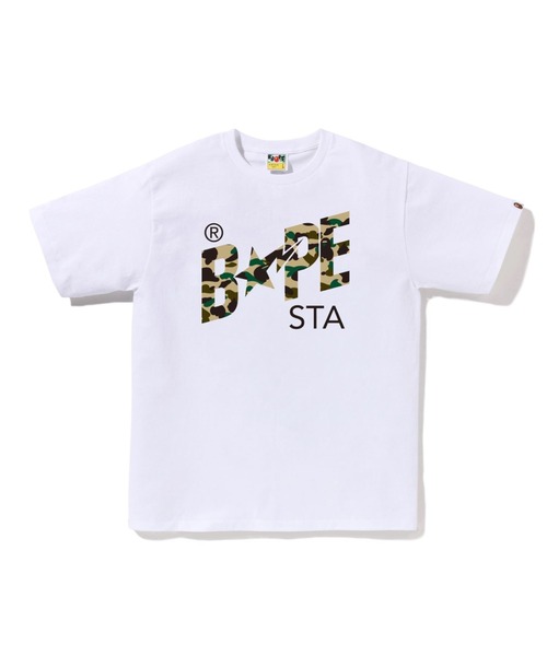 A BATHING APE（アベイシングエイプ） tシャツ 1ST CAMO BAPE STA TEE