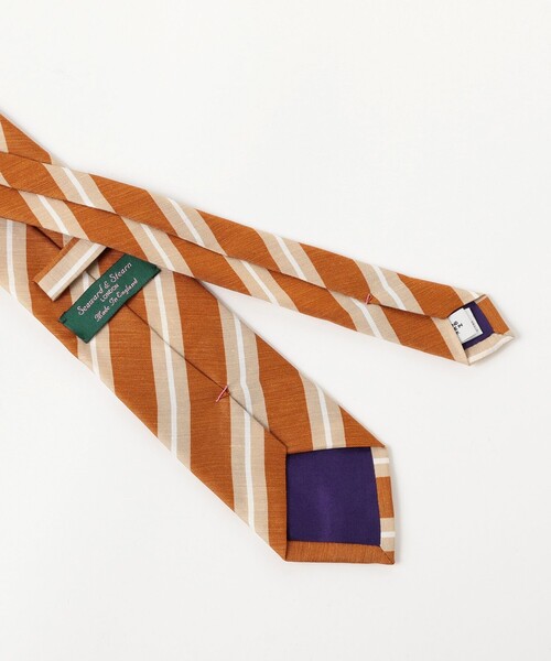 Seaward＆stearn ネクタイ Seaward ＆ Stearn / リネンシルク