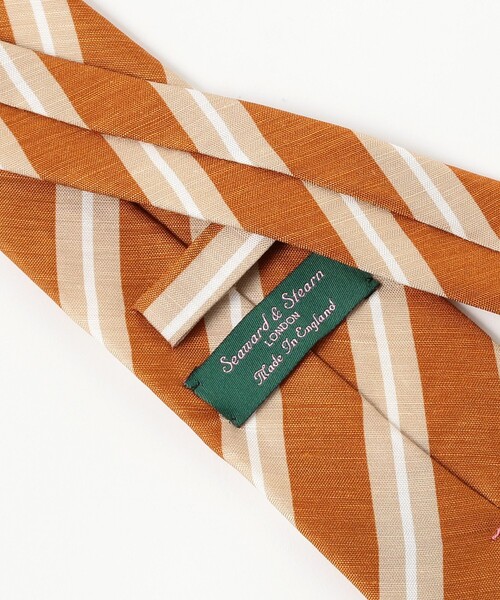 Seaward＆stearn ネクタイ Seaward ＆ Stearn / リネンシルク