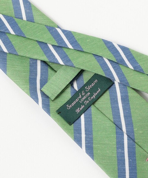 Seaward＆stearn ネクタイ Seaward ＆ Stearn / リネンシルク