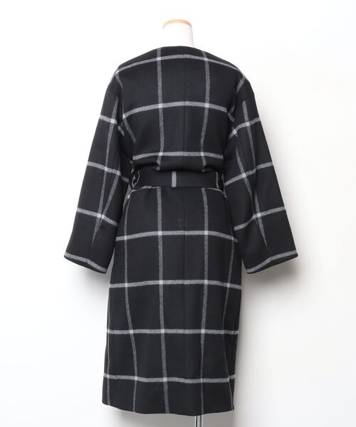 BEAUTY＆YOUTH UNITED ARROWS ノーカラーコート S ブラック レディース