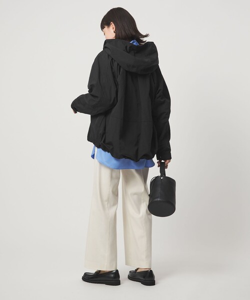新品　グリーンレーベル フーディーブルゾン　　撥水　ショート丈　黒　ブラック36 green label relaxing（グリーンレーベルリラクシング） マウンテン