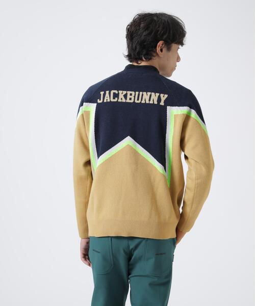 Jack Bunny!!（ジャックバニー） セーター ニット 12Gダブルジャガード