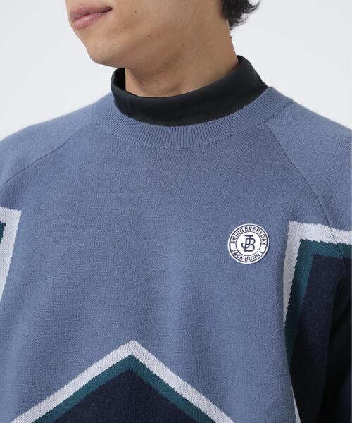 Jack Bunny!!（ジャックバニー） セーター ニット 12Gダブルジャガード