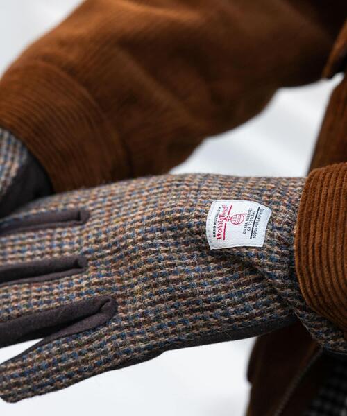 harris tweed 手袋 ハリスツイード 手袋 メンズ 通販 Harris Tweed グローブ 手ぶくろ
