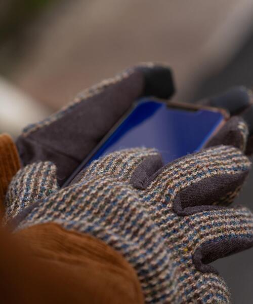 HARRIS TWEED（ハリスツイード） 手袋 HARRIS TWEEDグローブ メンズ