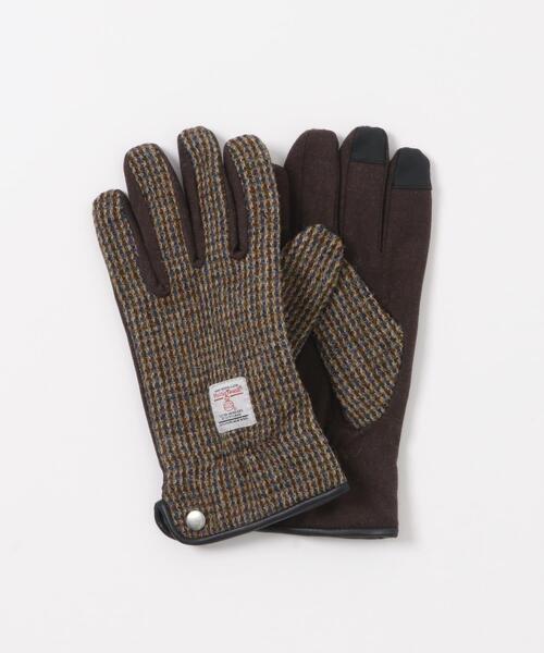 マッキントッシュ♥ツイードグローブ(メンズ用) HARRIS TWEED（ハリスツイード） 手袋 HARRIS TWEEDグローブ メンズ