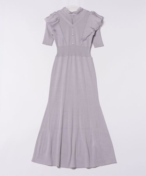 「MERCURYDUO」 ニットワンピース SMALL ブラック レディース_画像2