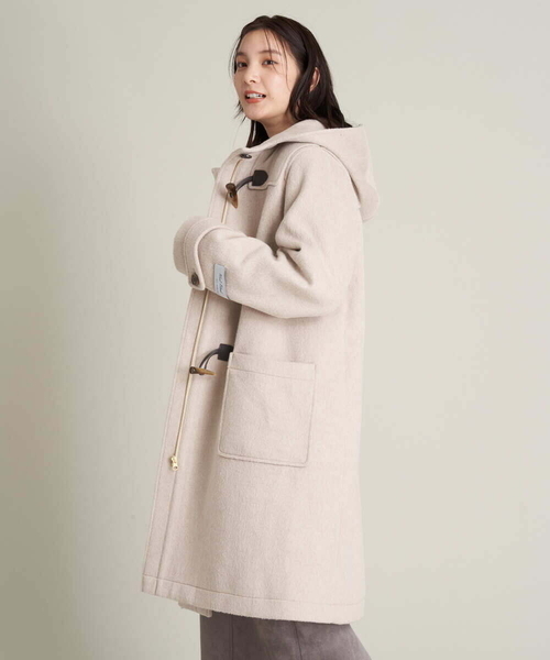 「a.v.v」 ダッフルコート 42 ベージュ レディース_画像3