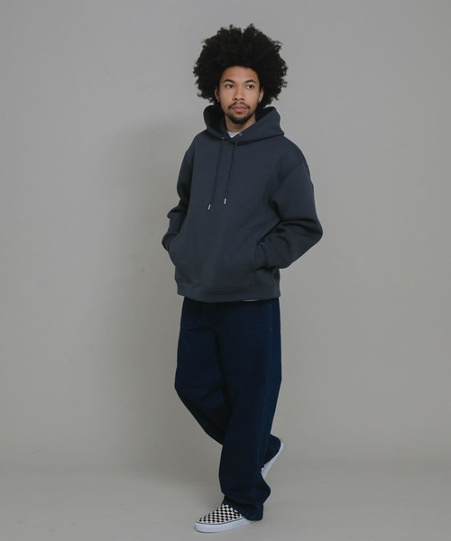「URBAN RESEARCH Sonny Label」 プルオーバーパーカー LARGE チャコールグレー メンズ_画像6