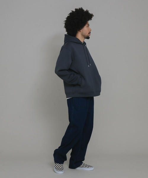 「URBAN RESEARCH Sonny Label」 プルオーバーパーカー LARGE チャコールグレー メンズ_画像7