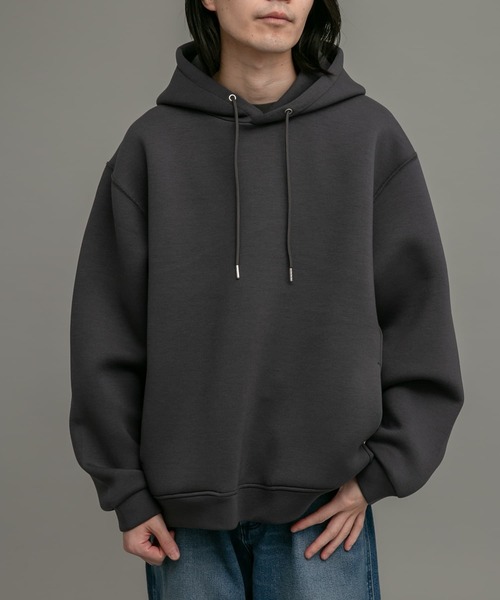 「URBAN RESEARCH Sonny Label」 プルオーバーパーカー LARGE チャコールグレー メンズ_画像9