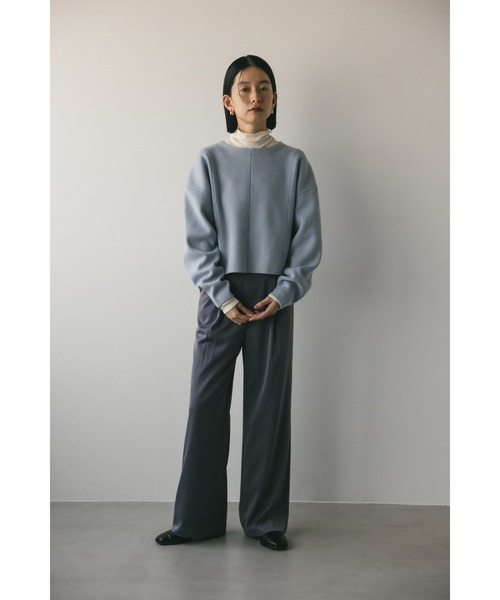 「STYLEMIXER」 長袖ニット FREE ブルー レディース_画像9