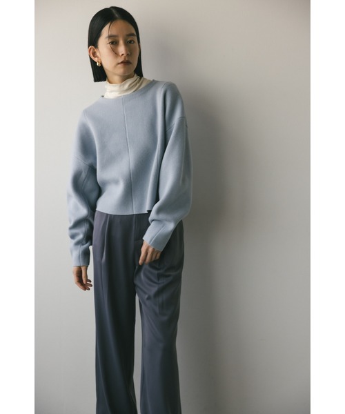 「STYLEMIXER」 長袖ニット FREE ブルー レディース_画像10