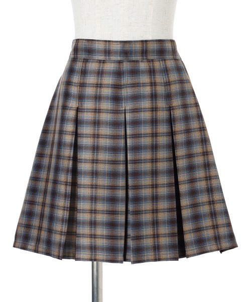 「F i.n.t」 ニットスカート 2 ネイビー×ホワイト レディース_画像2