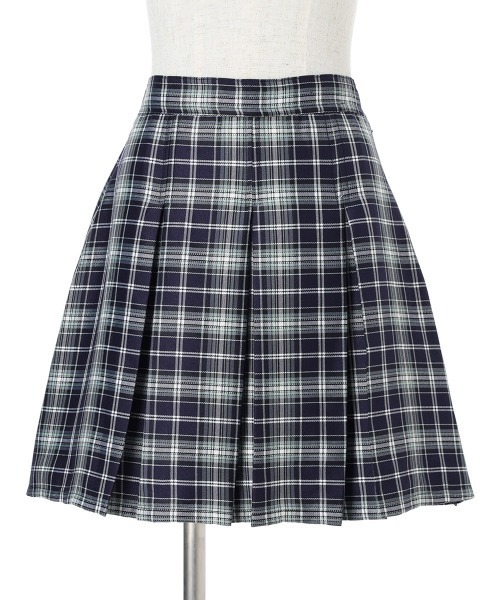 「F i.n.t」 ニットスカート 2 ネイビー×ホワイト レディース_画像4