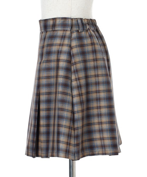 「F i.n.t」 ニットスカート 2 ネイビー×ホワイト レディース_画像6