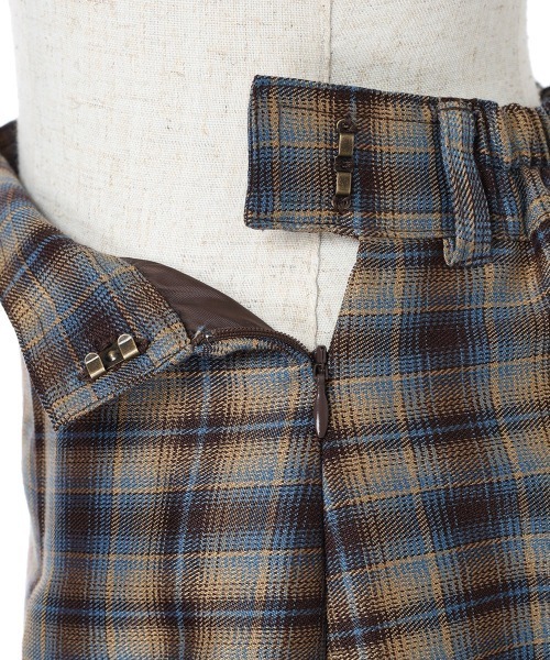 「F i.n.t」 ニットスカート 2 ネイビー×ホワイト レディース_画像7