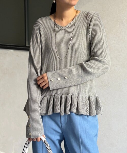 未着用 フォクシー フリルニット pk-01244.jpg
