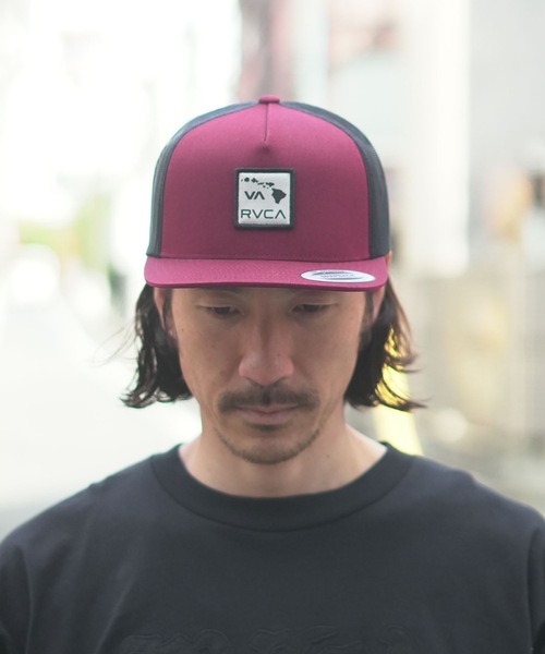 RVCA（ルーカ） キャップ 帽子 メンズ ISLANDS PATCH TRUCKE キャップ