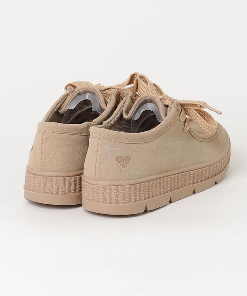 「ROXY」 シューズ 25cm ベージュ レディース_画像2