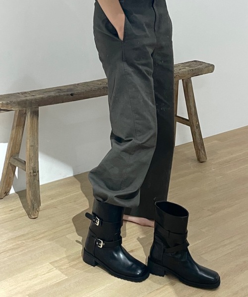 「Didot.showroom」 ブーツ 24.5cm ブラック レディース_画像2