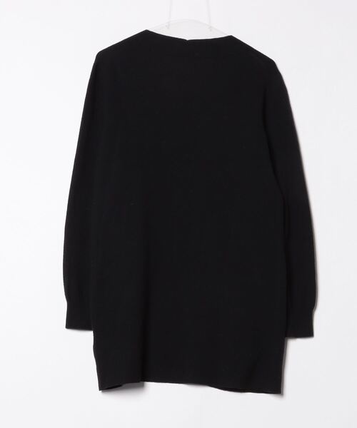 「DELUXE」 ニットカーディガン S ブラック メンズ_画像2