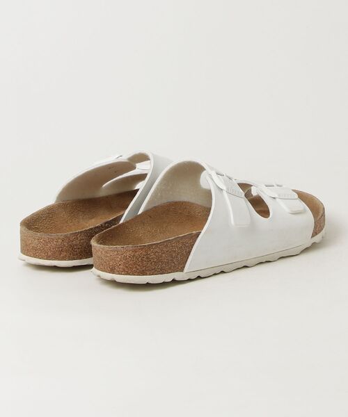 「BIRKENSTOCK」 フラットサンダル 38 ホワイト レディース_画像2