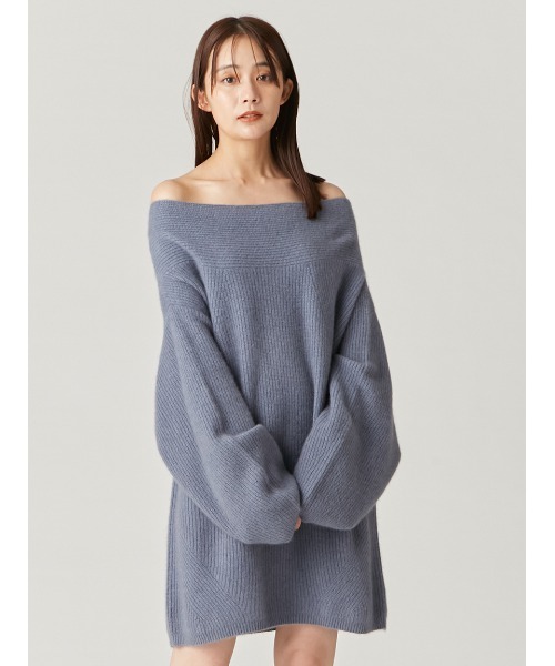 「FRAY I.D」 長袖ニット ONE SIZE ブラウン レディース_画像5