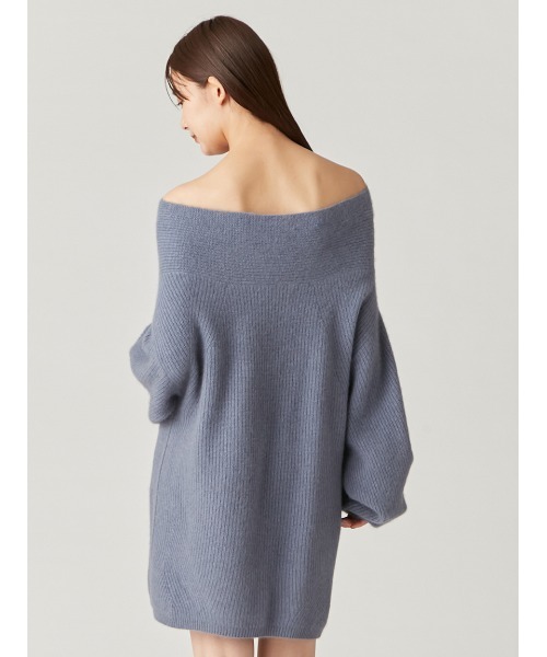 「FRAY I.D」 長袖ニット ONE SIZE ブラウン レディース_画像6