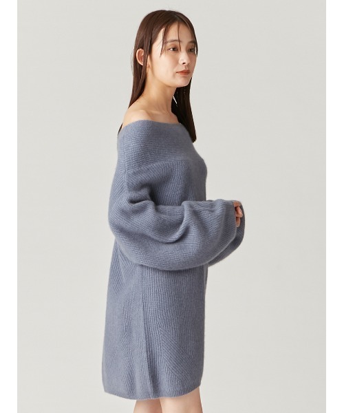「FRAY I.D」 長袖ニット ONE SIZE ブラウン レディース_画像7