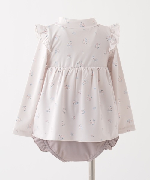 水着・ラッシュガード mmeeme Dot tulle ribbon bi-colorswimwear PUPPAPUPO（プッパプーポ） 水着 水着 ラッシュガード セパレート