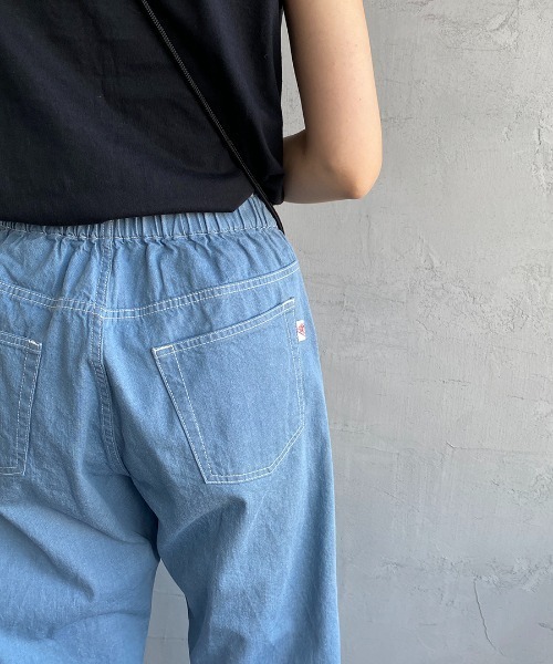「DANTON」 デニムパンツ 36 ネイビー レディースの画像