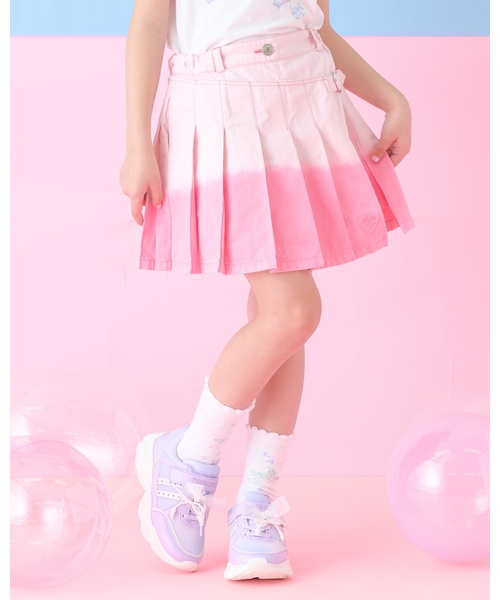 mezzo piano ピンクスカート 130 ミミポポ mezzo piano スカート グラデーション スカパン キッズ 子供服 女の子