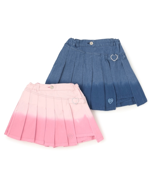 mezzo piano スカート グラデーション スカパン キッズ 子供服 女の子