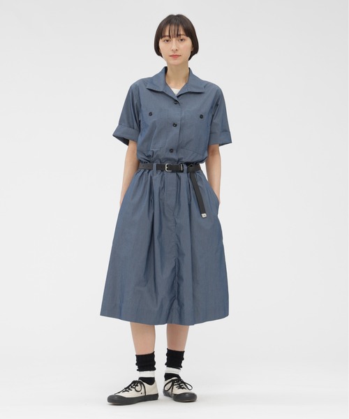MHL.（エムエイチエル） ワンピース SUPERLIGHT COTTON NYLON