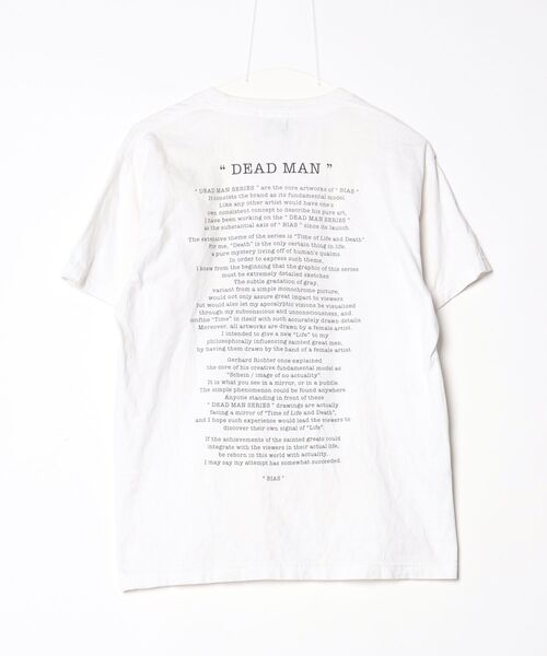 「BIAS」 半袖Tシャツ S ホワイト メンズ_画像2