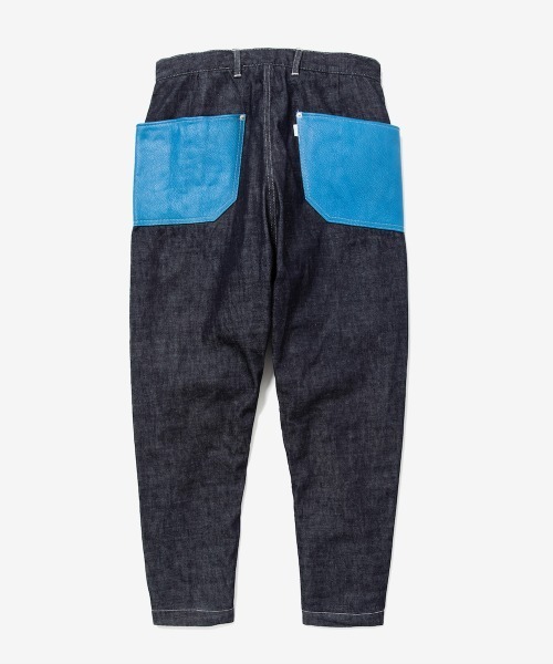 「rehacer」 デニムパンツ LARGE インディゴブルー メンズ_2