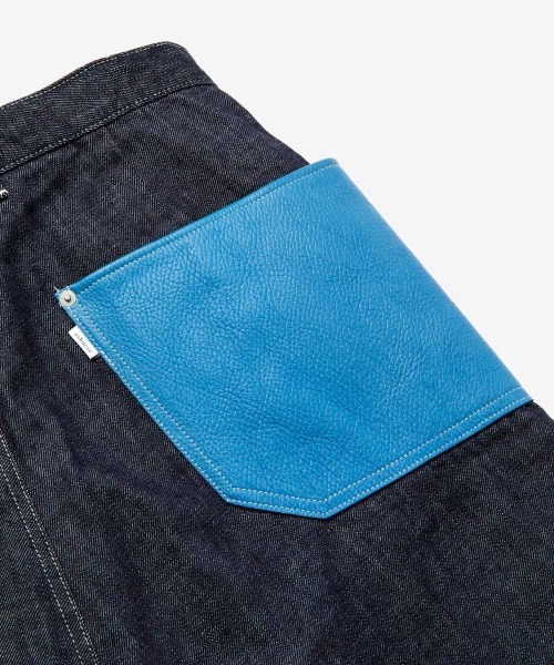 「rehacer」 デニムパンツ LARGE インディゴブルー メンズ_6