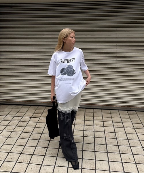 Ameri（アメリ） ワイドパンツ スウェットパンツ ジャージ GRAPHIC ART