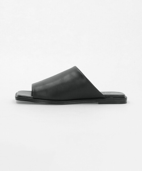 サンダル 「MARW UNITED ARROWS＋ODETTE E ODILE」スクエア フラット サンダル レディースの画像