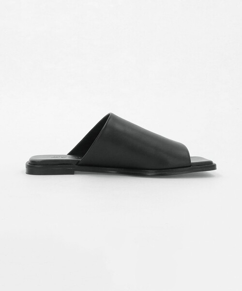 サンダル 「MARW UNITED ARROWS＋ODETTE E ODILE」スクエア フラット サンダル レディースの画像